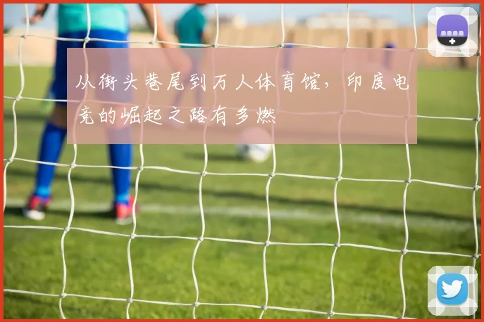 从街头巷尾到万人体育馆，印度电竞的崛起之路有多燃